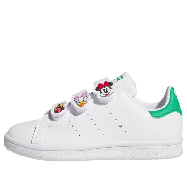 

Кроссовки x disney stan smith comfort closure 'white green' Adidas, белый
