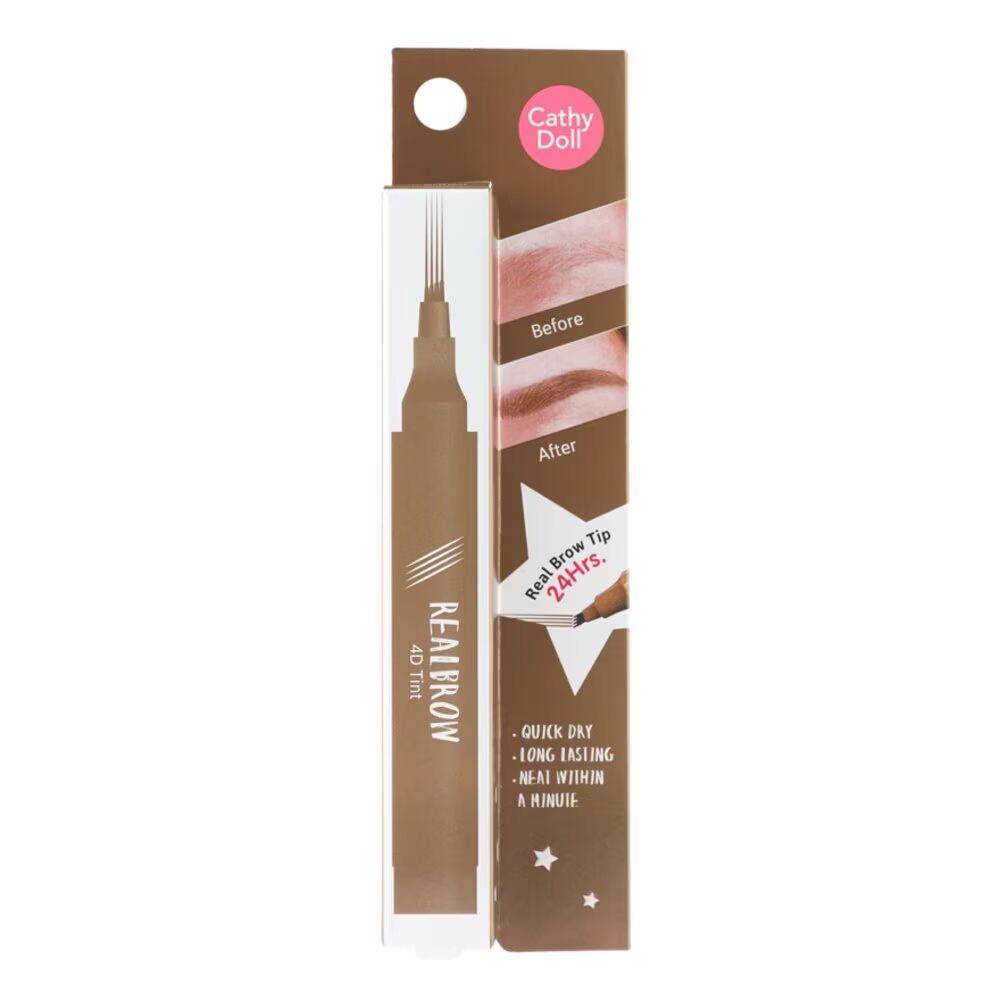

Cathy Doll Real Brow 4D Тинт 2г.(М) 02 Пепельно-коричневый, Ash Brown