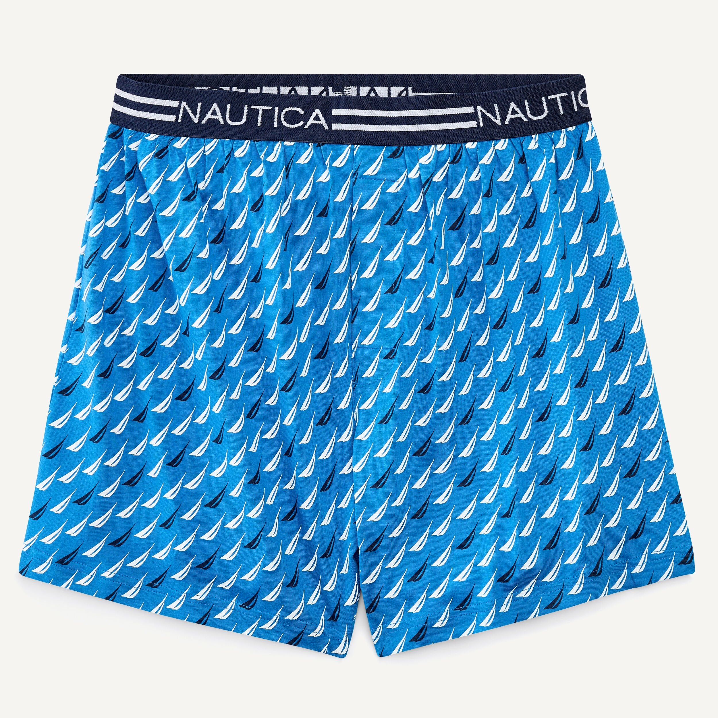 

Мужские боксеры Nautica с праздничным принтом, цвет breezy blue