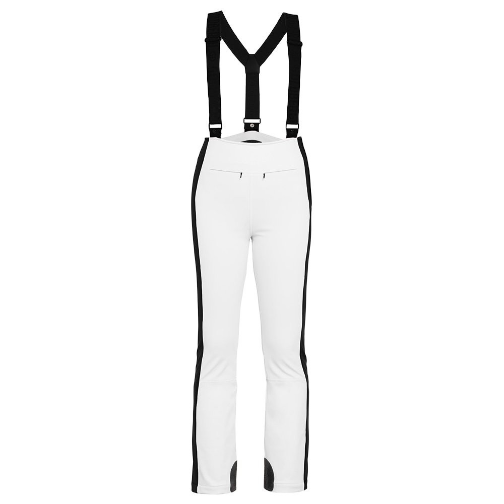 

Женские горнолыжные брюки Goldbergh High End Softshell - зима 2024 года, White/Black