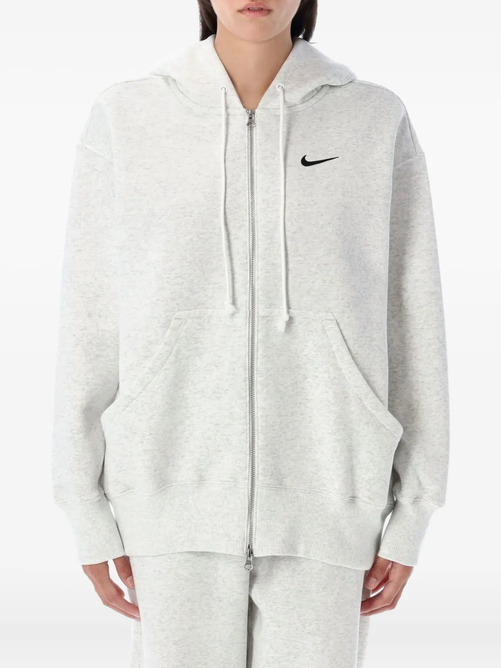 

Худи на молнии Nike, серый