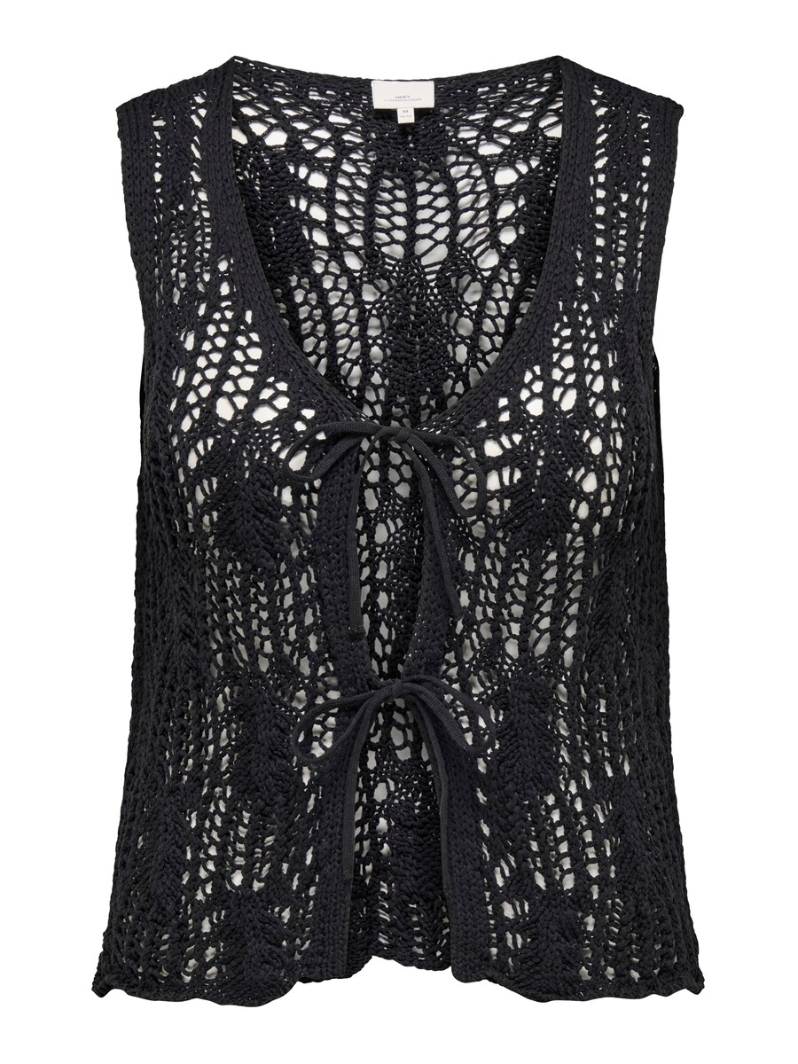 

Вязаный жилет ONLY Carmakoma CARLIZZY, черный