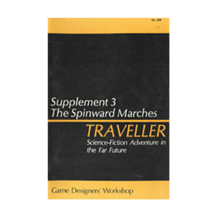 

Supplement #3 - The Spinward Marches, Traveller - Supplements (GDW), мягкая обложка