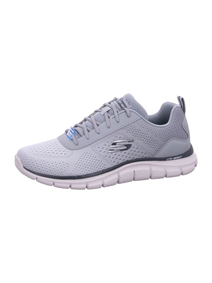

Кроссовки на шнуровке Skechers, серый