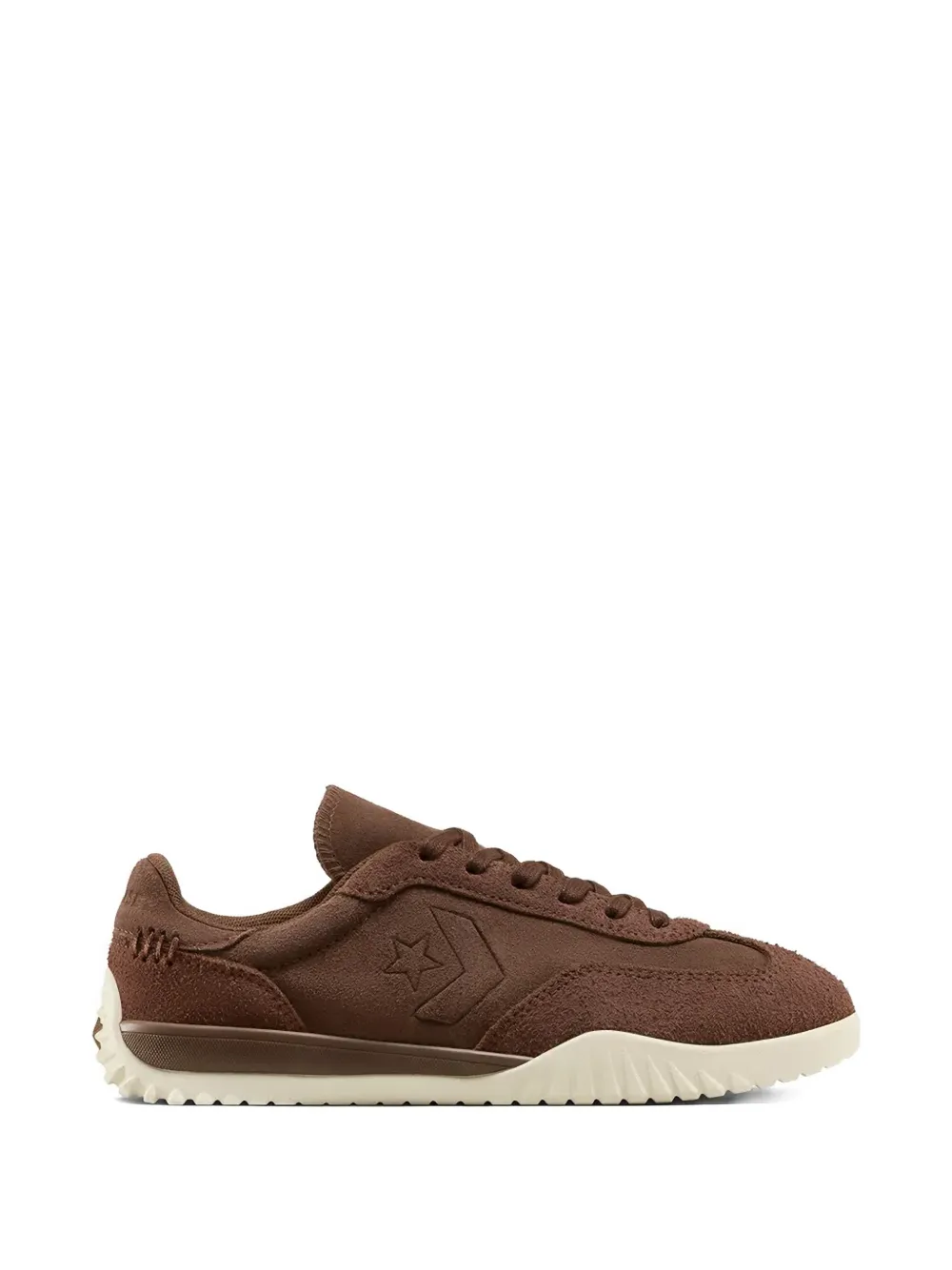 

Кеды Run Star из комбинированных материалов Converse, коричневый