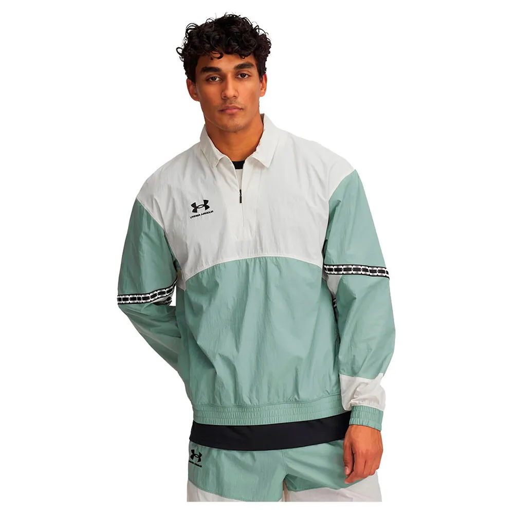 

Толстовка Under Armour Terrace96 Drill half zip, зеленый