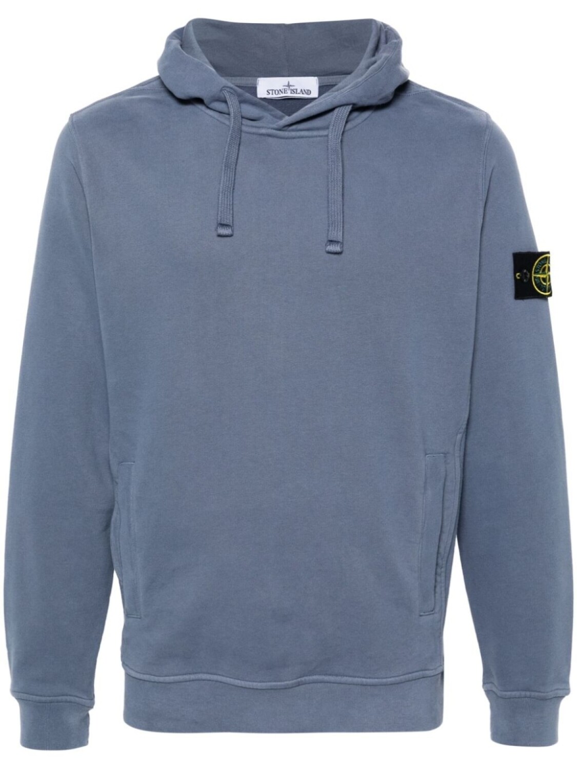 

Stone Island худи с аппликацией Compass, синий