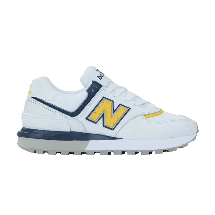 

Кроссовки New Balance 574 Legacy 'White Yellow Green', белый