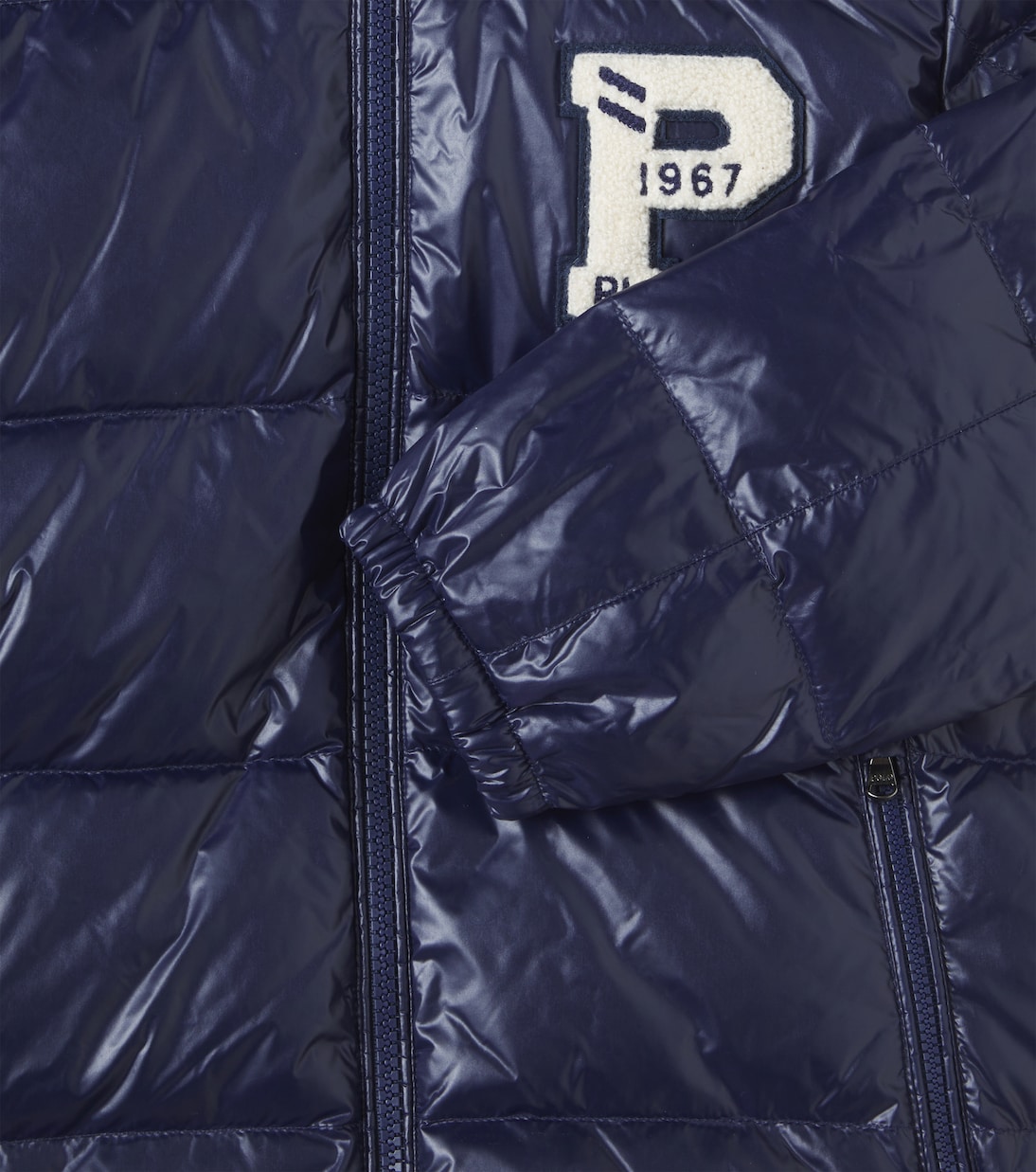 Стеганая куртка-пуховик Polo Ralph Lauren Kids, Refined Navy — фото 2