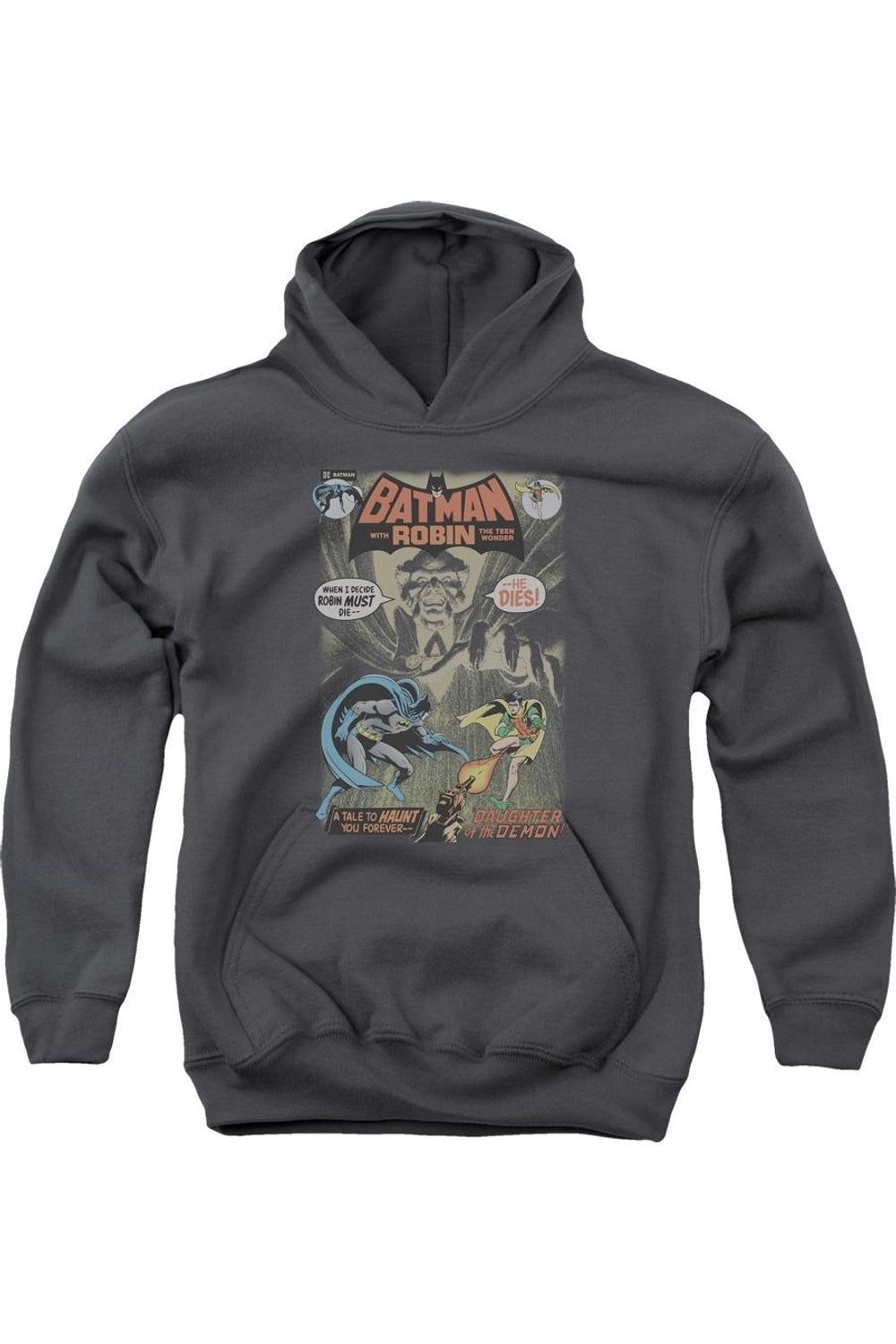 

Батмен #232 худи с принтом обложки Gildan, Charcoal