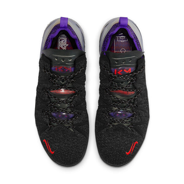 Кроссовки kylian mbapp x lebron 18 nrg ep Nike, черный — фото 4
