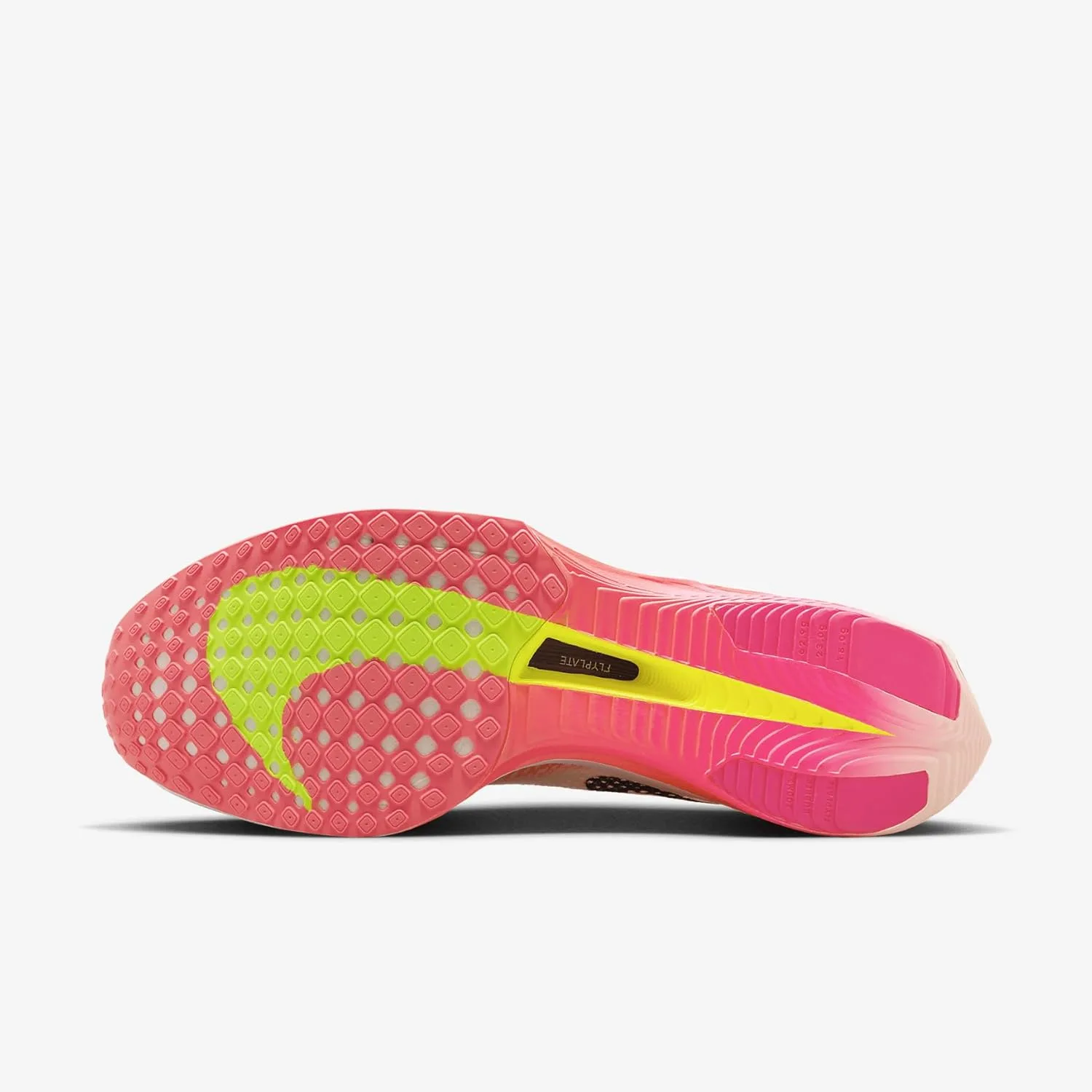 Мужские кроссовки Nike Zoomx Vaporfly Next% 3, черный/ярко-зеленый/малиновый — фото 2
