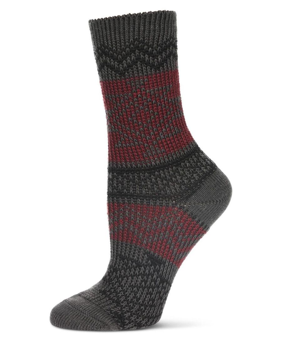 

Женские модные мягкие носки Diamond Line MeMoi, Dark gray heather