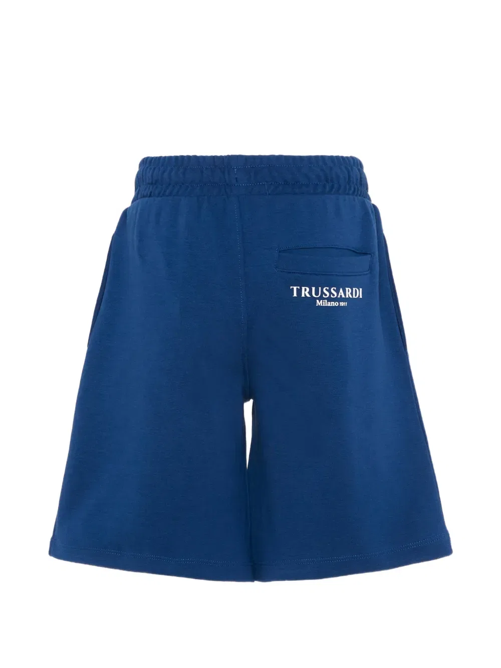 Шорты с логотипом Trussardi Junior, синий — фото 2