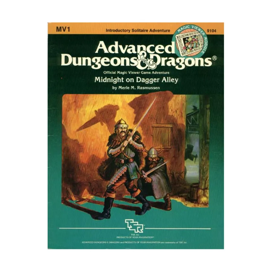 

Модуль Midnight on Dagger Alley, Advanced Dungeons & Dragons (1st Edition) - Modules & Adventures