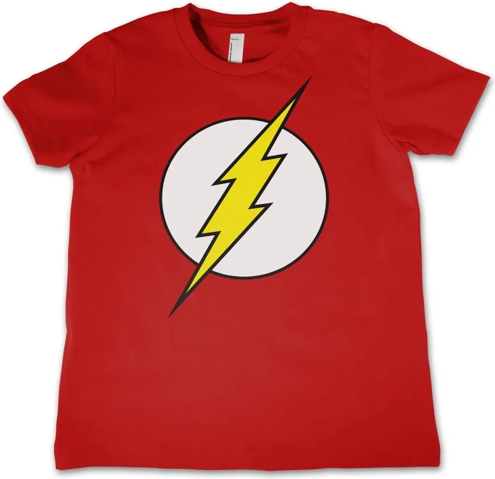 Футболка с принтом DC Flash, красный
