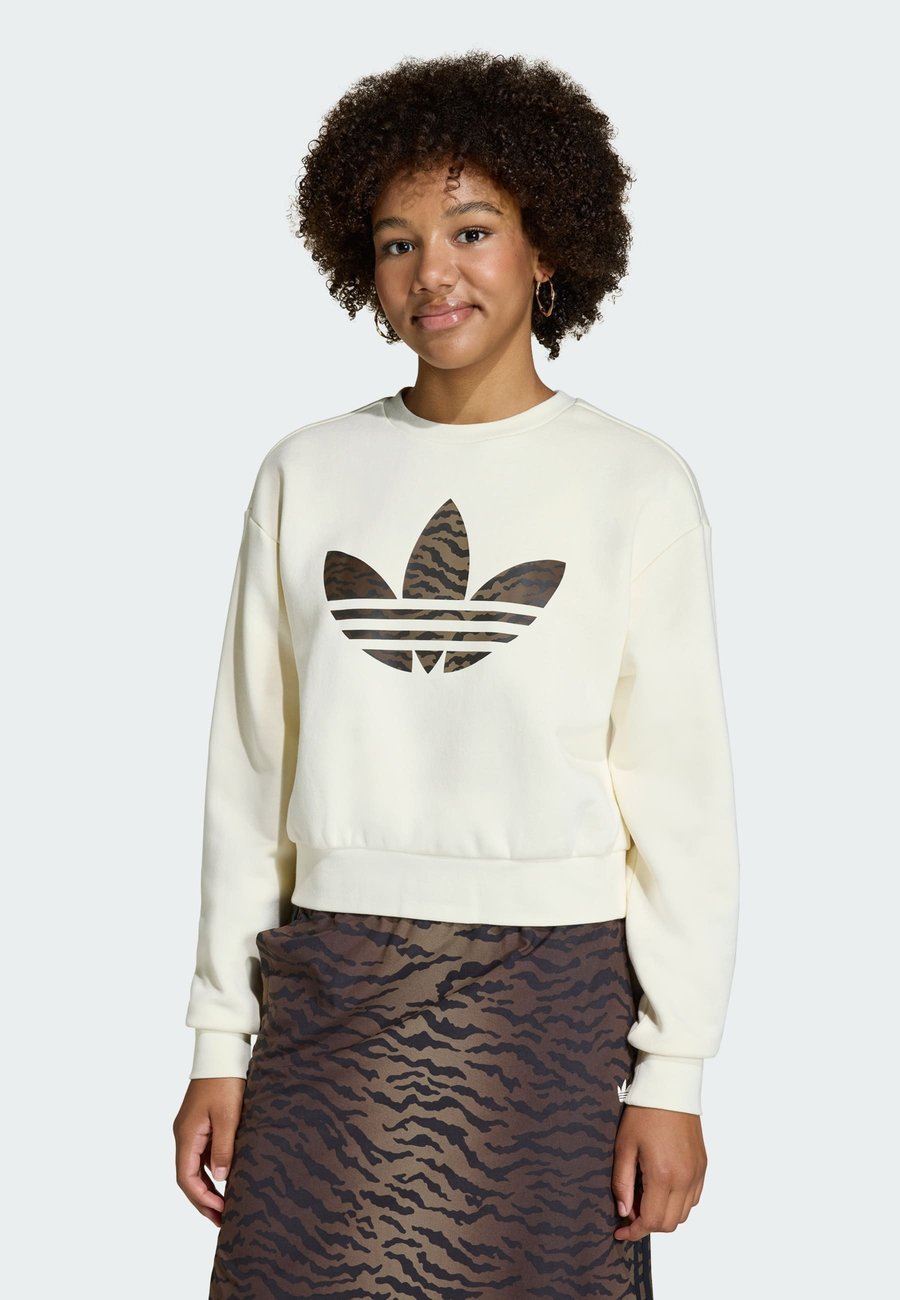 

Толстовка Adidas Originals LOOSE BOXY CREW-JUNIOR, Cream White/Off-White