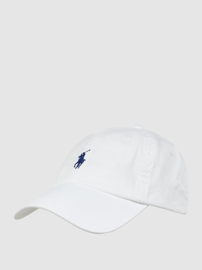 

Кепка с пришивной этикеткой Polo Ralph Lauren, белый