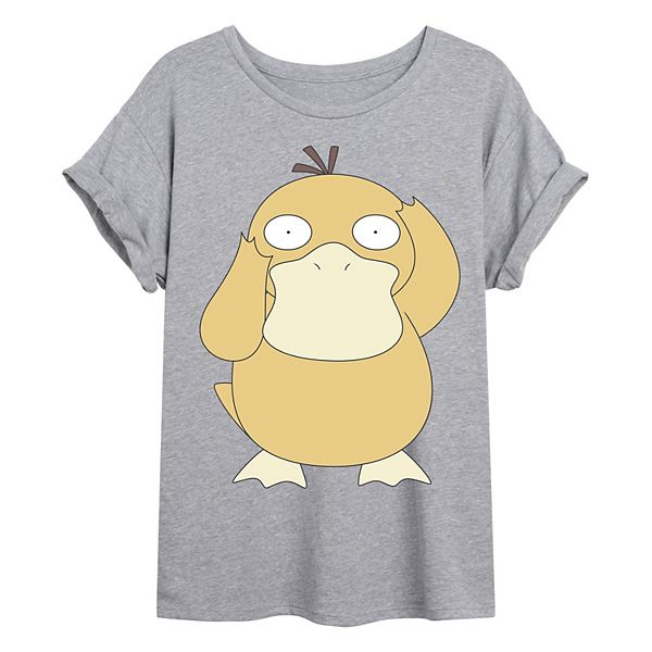 

Футболка Juniors Pokémon Psyduck oversized Licensed Character, Heather Gray