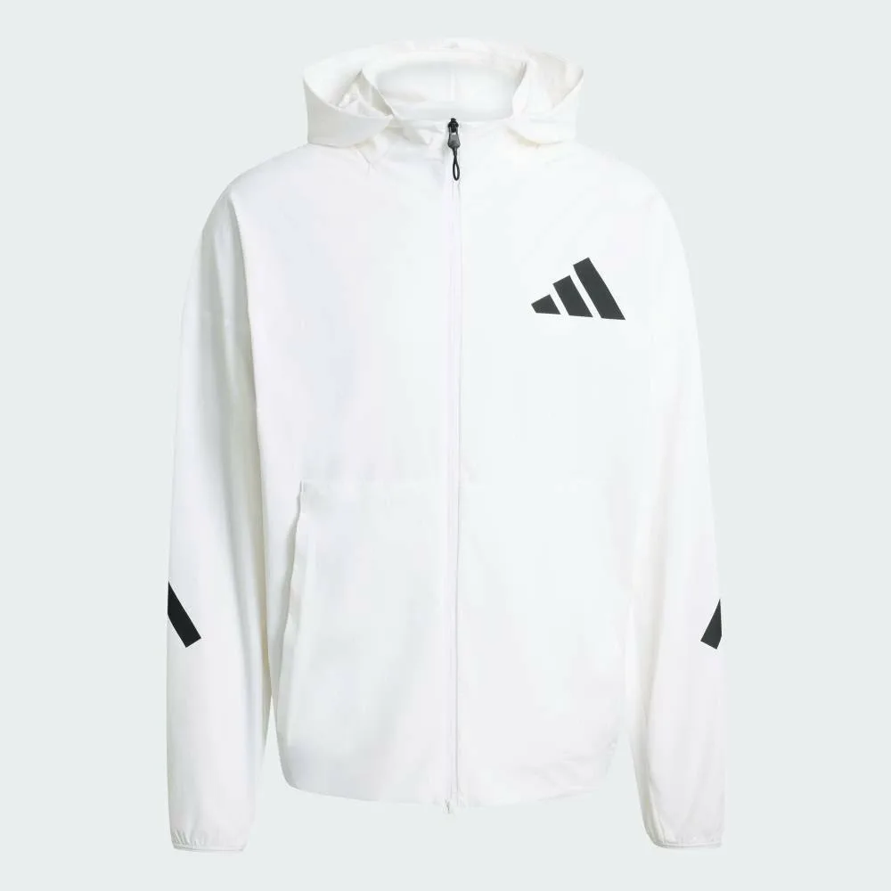 Спортивная куртка ADIDAS ZNE из плетеного материала Adidas, white — фото 4