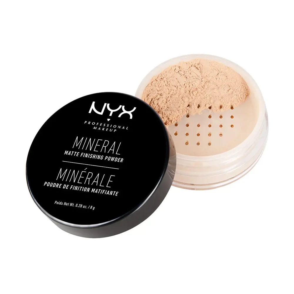 

Пудра Mineral matte finishing powder Nyx Professional Make Up, цвет light/medium, 8 гр.