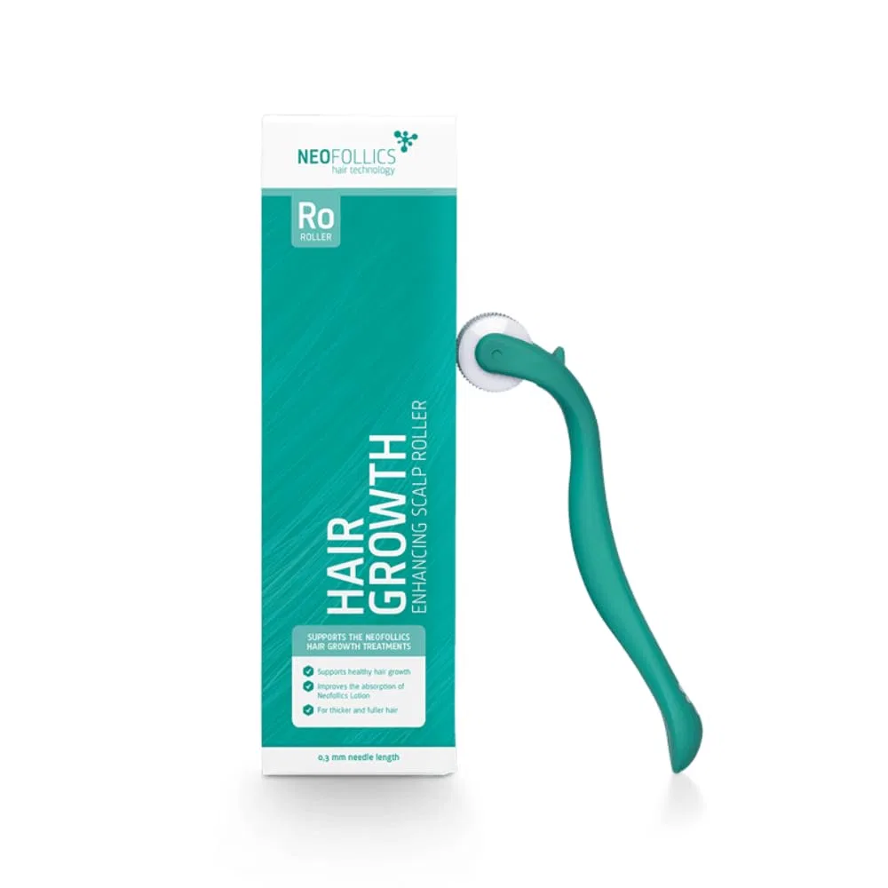 Ролик для кожи головы «Hair Growth Promoting Scalp Roller» с микроиглами 0.3 мм от Neofollics Neofollics