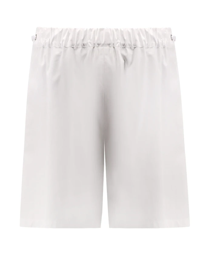 

Белые шорты с металлическими люверсами Max Mara, белый