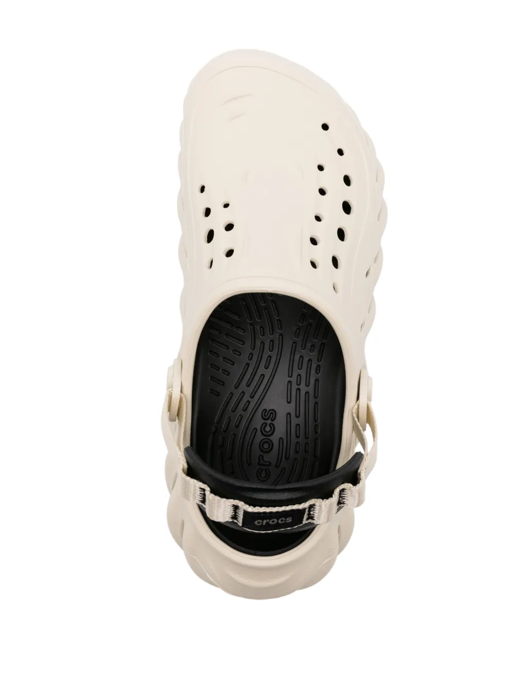 Клоги Echo на массивной подошве Crocs, нейтральный — фото 4