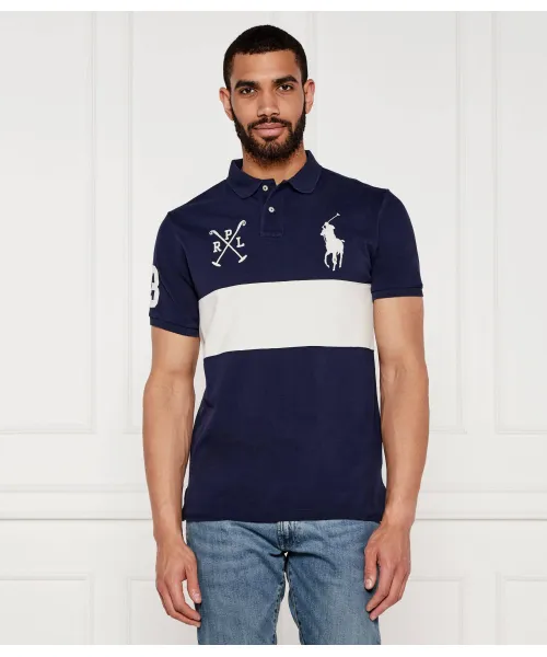 

Футболка поло Classic fit Polo Ralph Lauren, синий