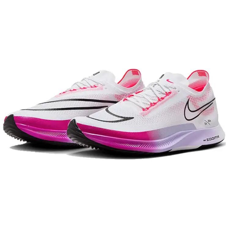 Кроссовки ZoomX Streakfly для бега мужские с низким верхом белые/розовые/черные/фиолетовые Nike — фото 3