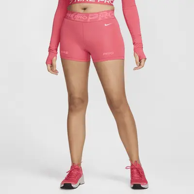 

Шорты Nike Pro, цвет Aster Pink/Pinksicle/Hot Punch/White