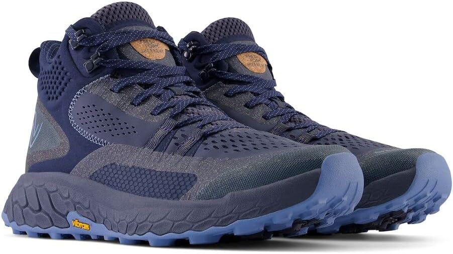 Мужские трейловые кроссовки New Balance Fresh Foam X Hierro V1 с высоким срезом, синий — фото 4