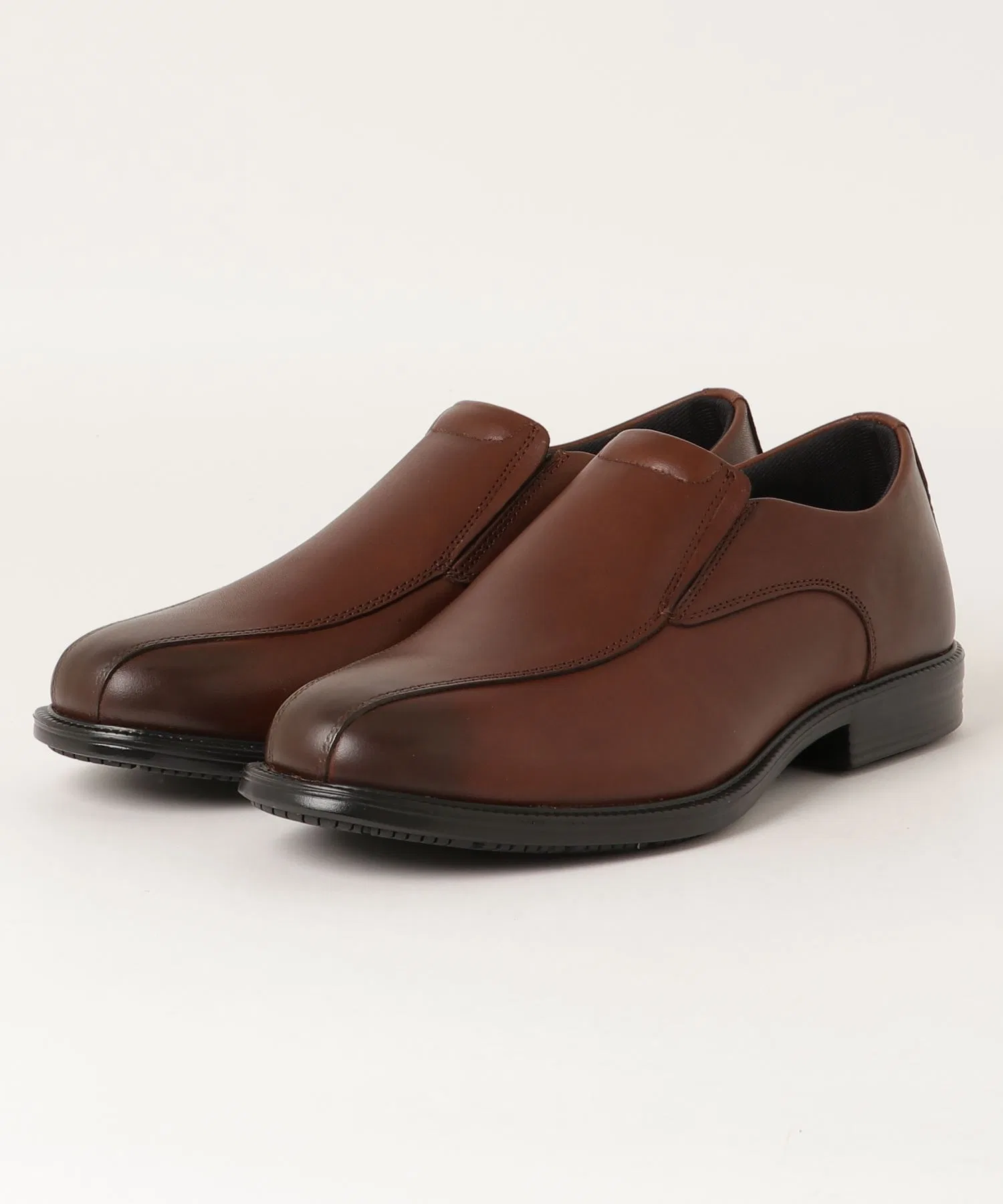 Унисекс туфли Hawkins AL IT8 SLIPON из натуральной кожи коричневые
