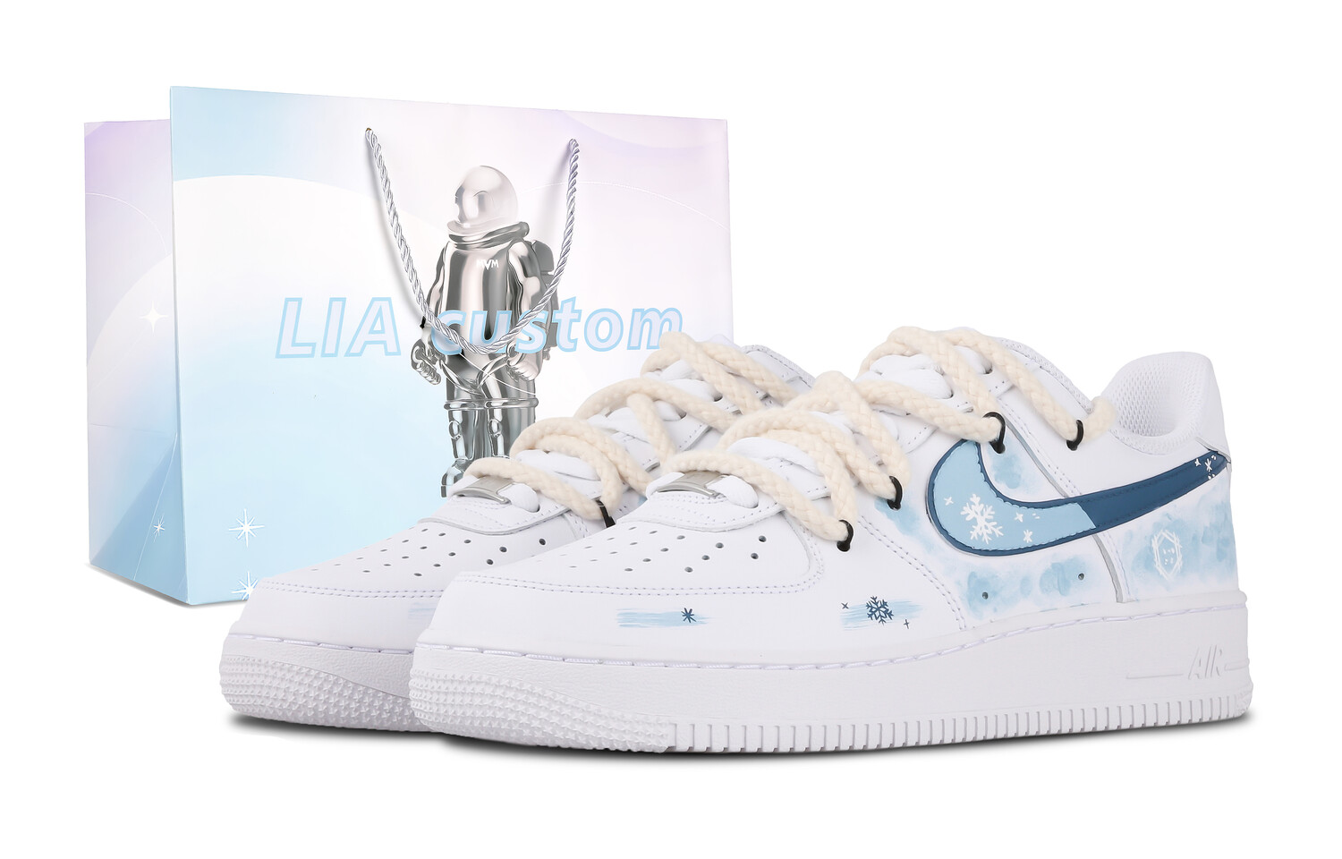 

Кроссовки Nike Air Force 1 Skateboard Shoes Women's Low-Top White