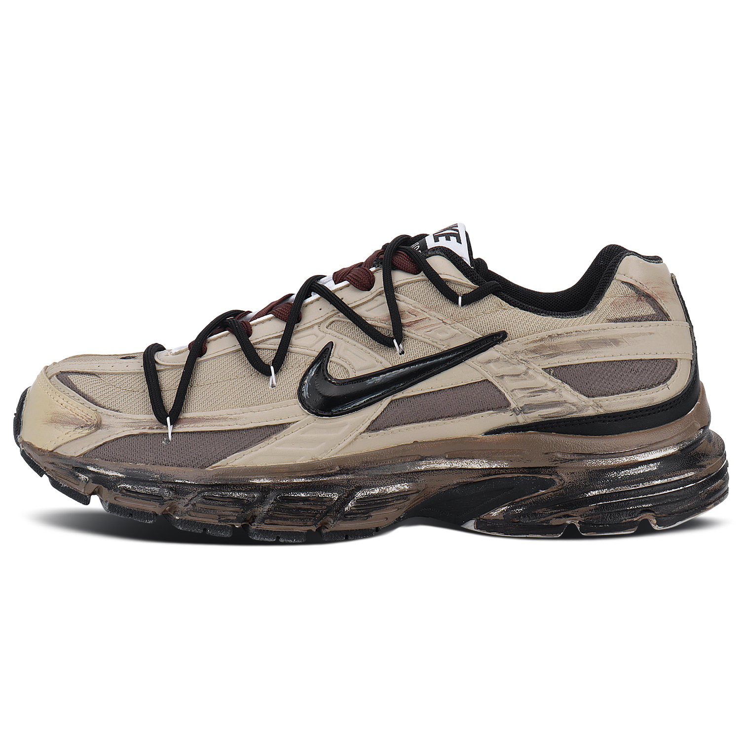Nike Initiator Cushioning Breathable Low top Casual City Commute Running Shoes Unisex Brown — фото 3