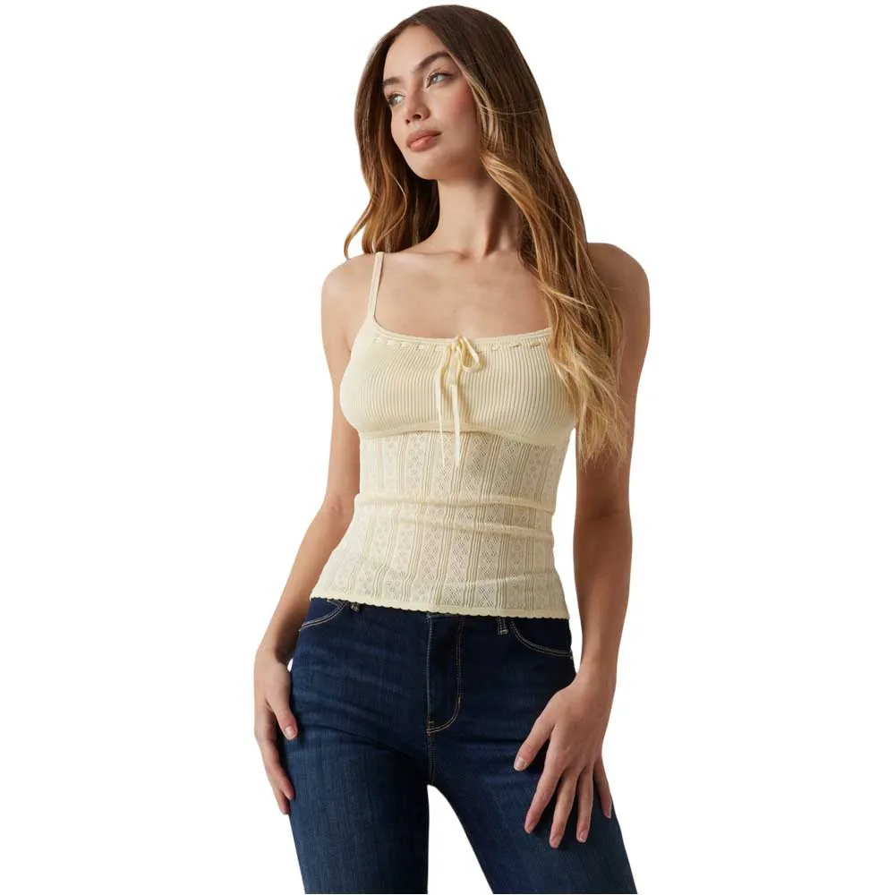 

Футболка без рукавов Guess W5GR40Z3NX0, желтый