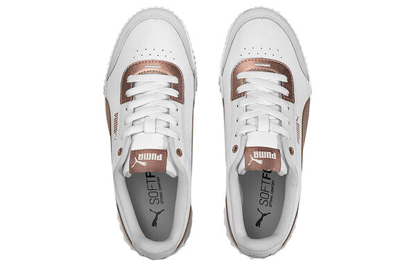 Кроссовки carina lift 'white metallic' Puma, белый — фото 4