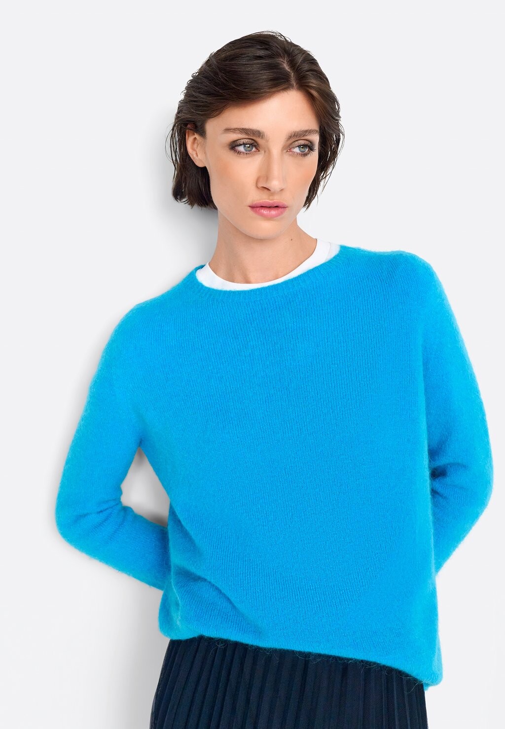 

Джемпер MIT CREW-NECK Rich & Royal, синий
