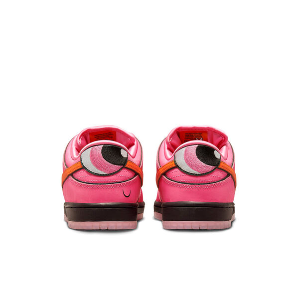 Кроссовки Nike x The Powerpuff Girls SB Dunk Low Prox QS 'Blossom', розовый — фото 4