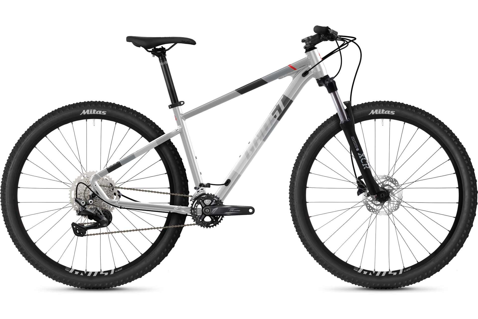 

Горный велосипед Ghost Kato Advanced 29 AL U - 29 дюймов - Diamant - Aktion, цвет Silber|silver/grey/orange