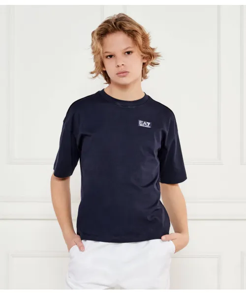 

Футболка Oversize fit Ea7, синий