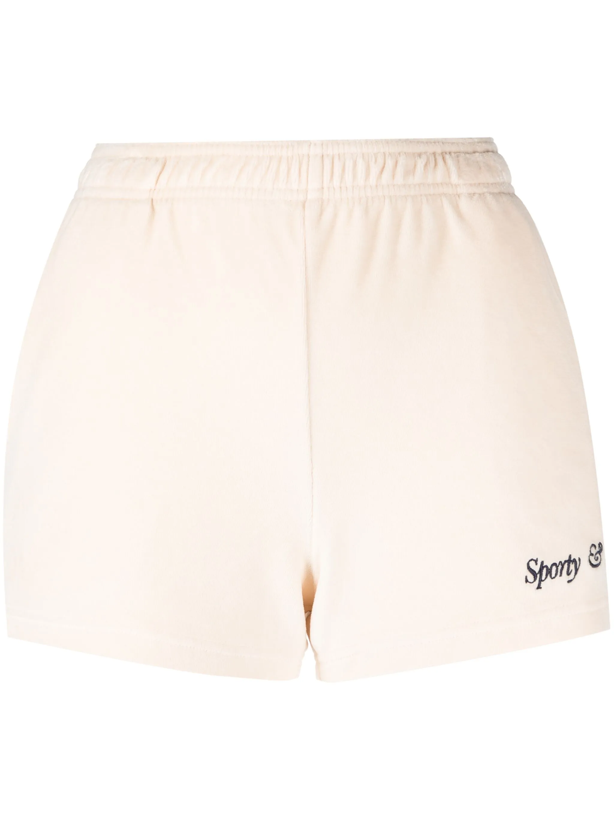 

Шорты с логотипом Sporty & Rich, белый