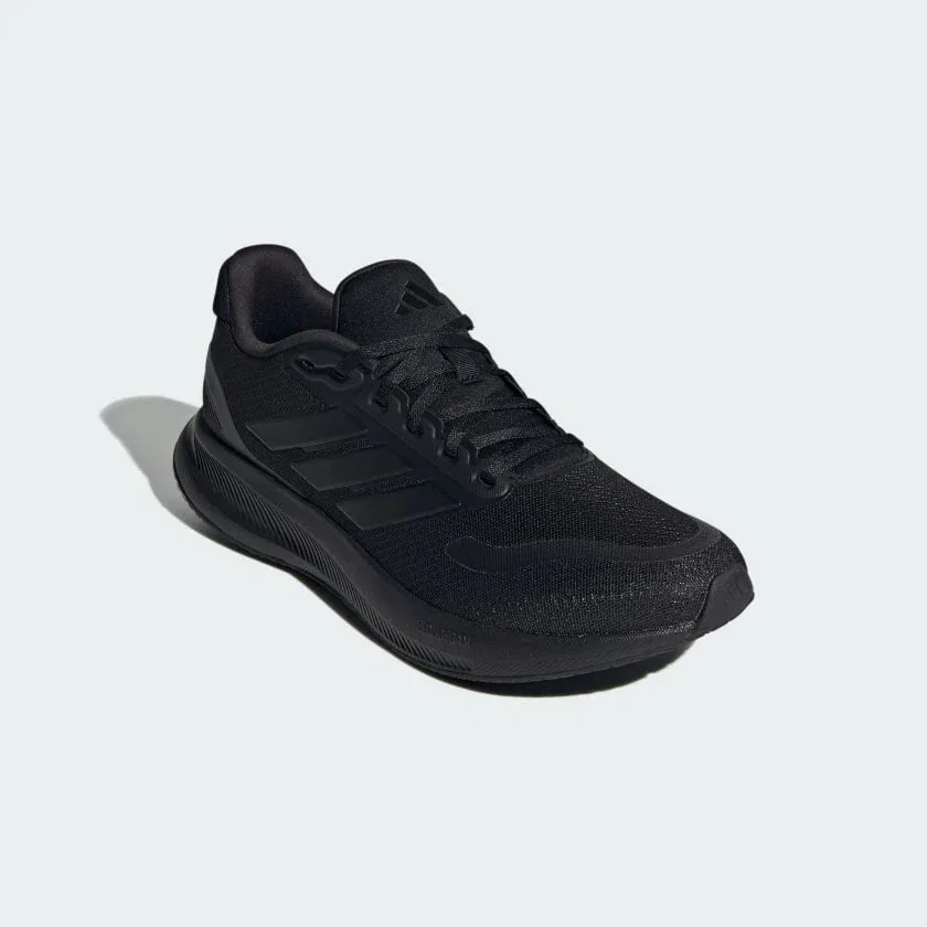 Мужские беговые кроссовки adidas Runfalcon 5, Core Black / Core Black / Core Black — фото 4