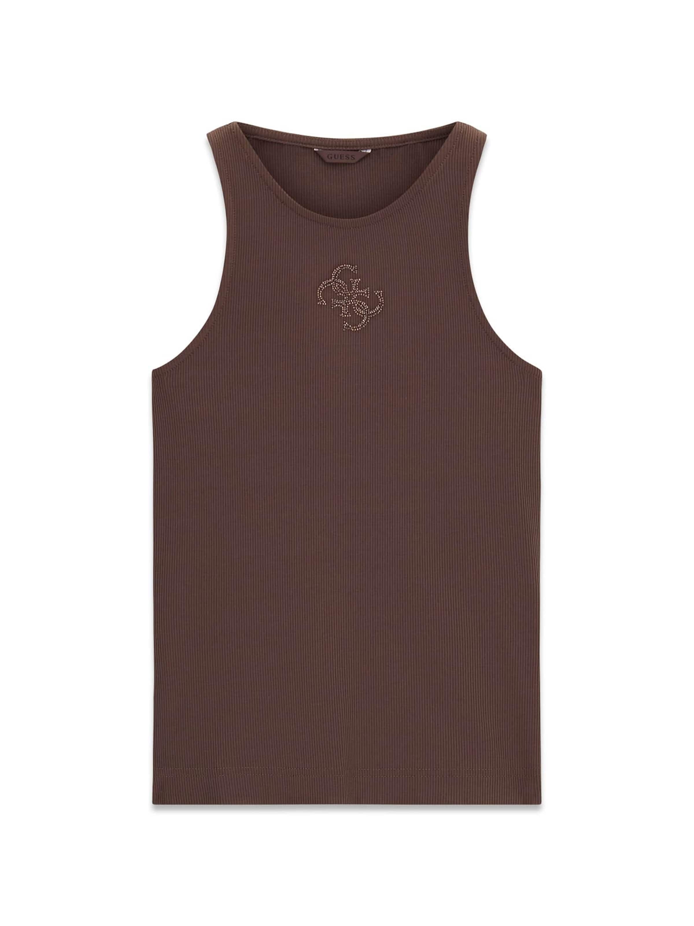 

GUESS Топ в коричневом цвете