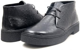 

Оригинальные мужские высокие ботинки Chukka Playboy от British Walkers - страус British Collection, черный