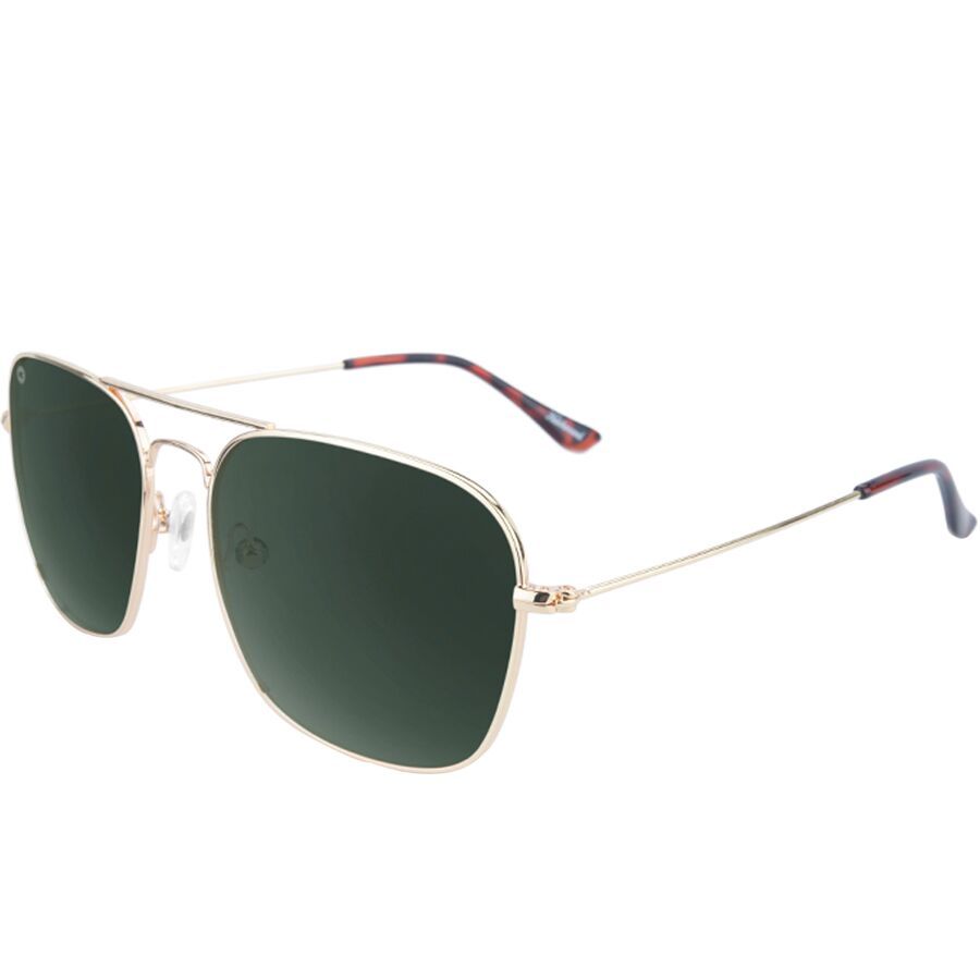

Солнцезащитные очки Knockaround Mount Evans Polarized Knockaround, Gold/Aviator Green