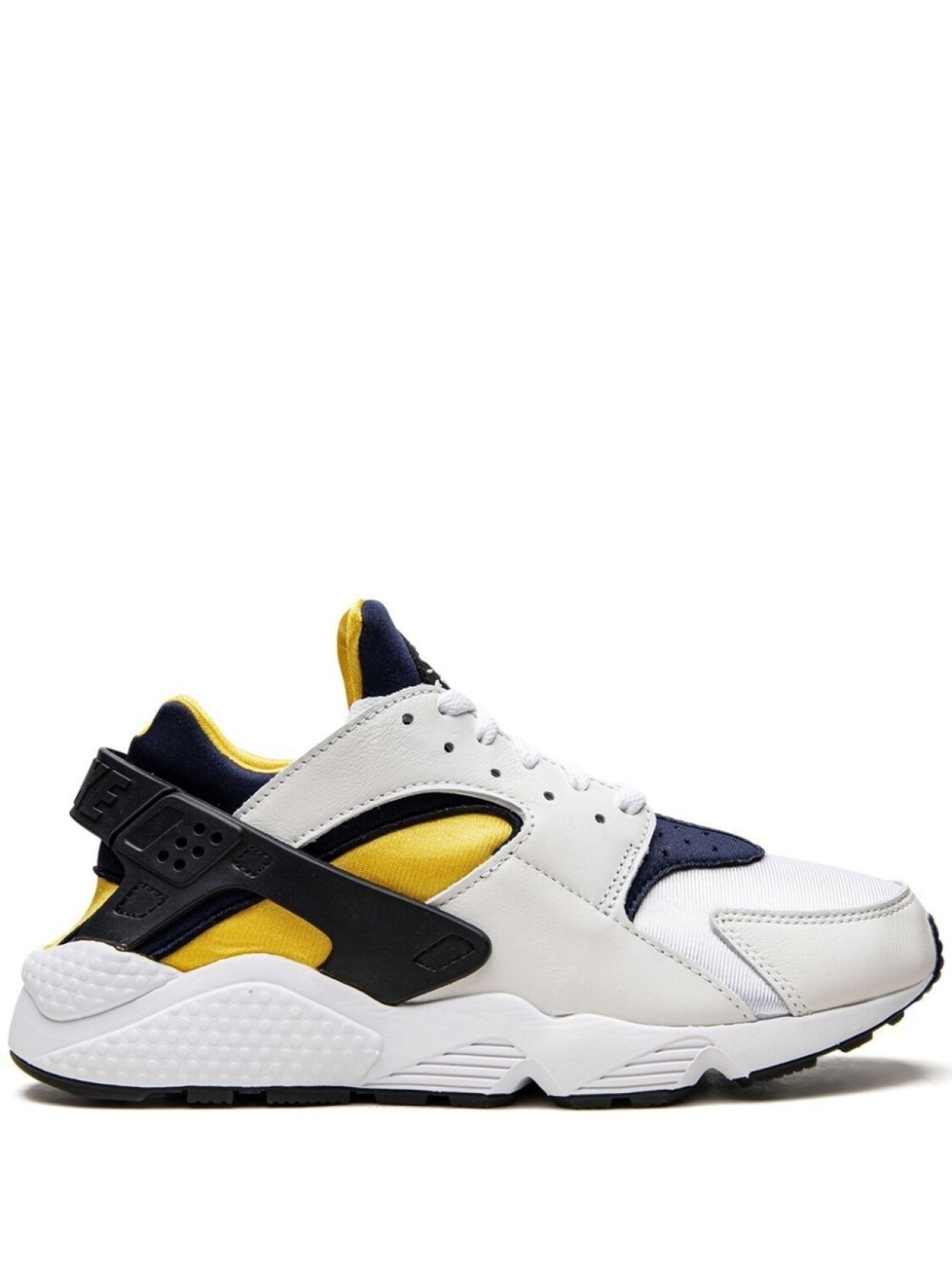 

Кроссовки Nike Air Huarache, белый/черный/желтый