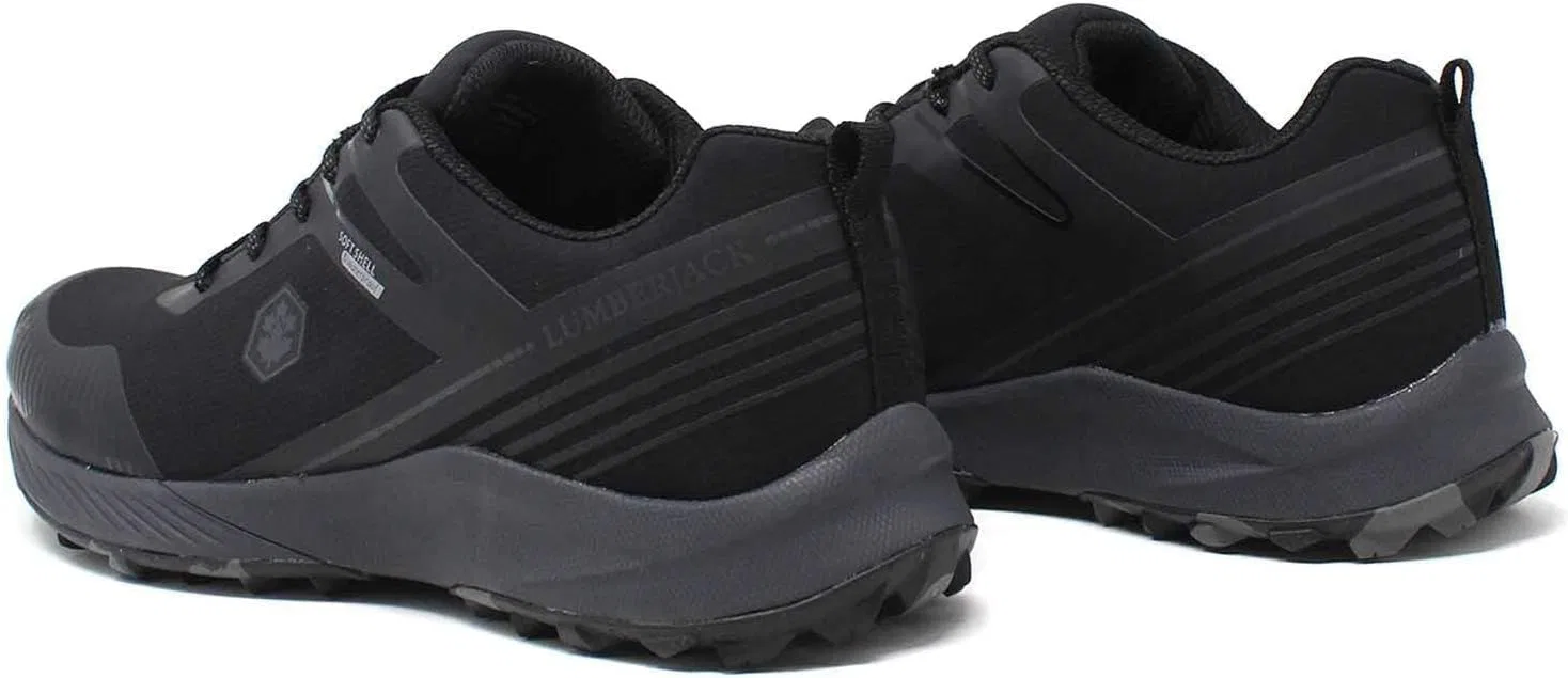 Туфли lumberjack Herren Train Oxford-Schuh, Black — фото 4