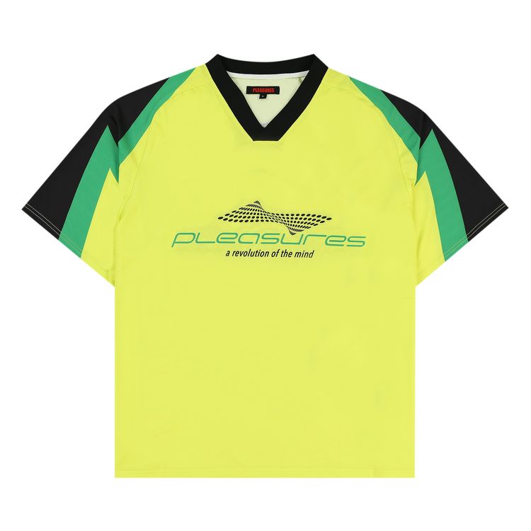 

Джерси Pleasures Mind Soccer Jersey Lime, зеленый