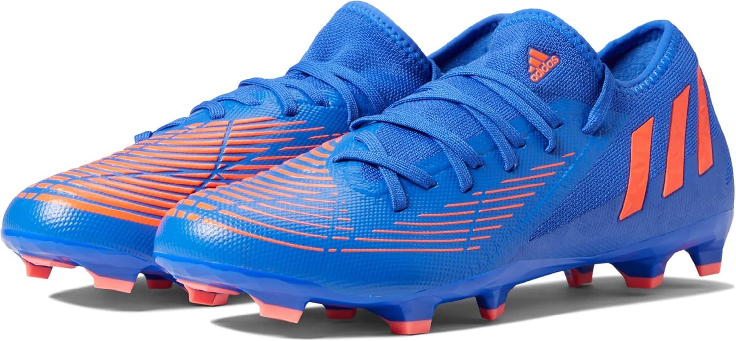 Футбольные бутсы Adidas Predator Edge.3 для твердого грунта, мужские, синий — фото 4